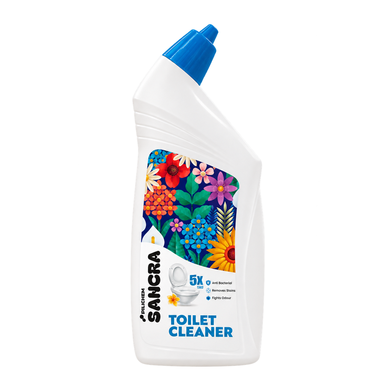 SANORA Toilet Bowl Cleaner — 5X Cleaning Power